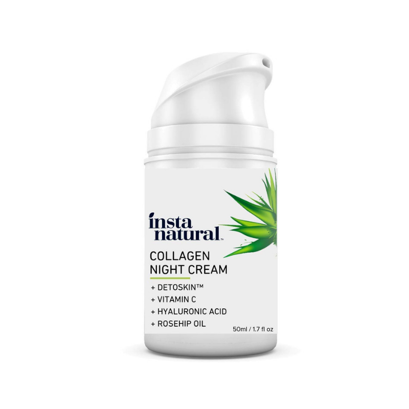 InstaNatural Collagen Night Anti Aging Cream Anti Wrinkle