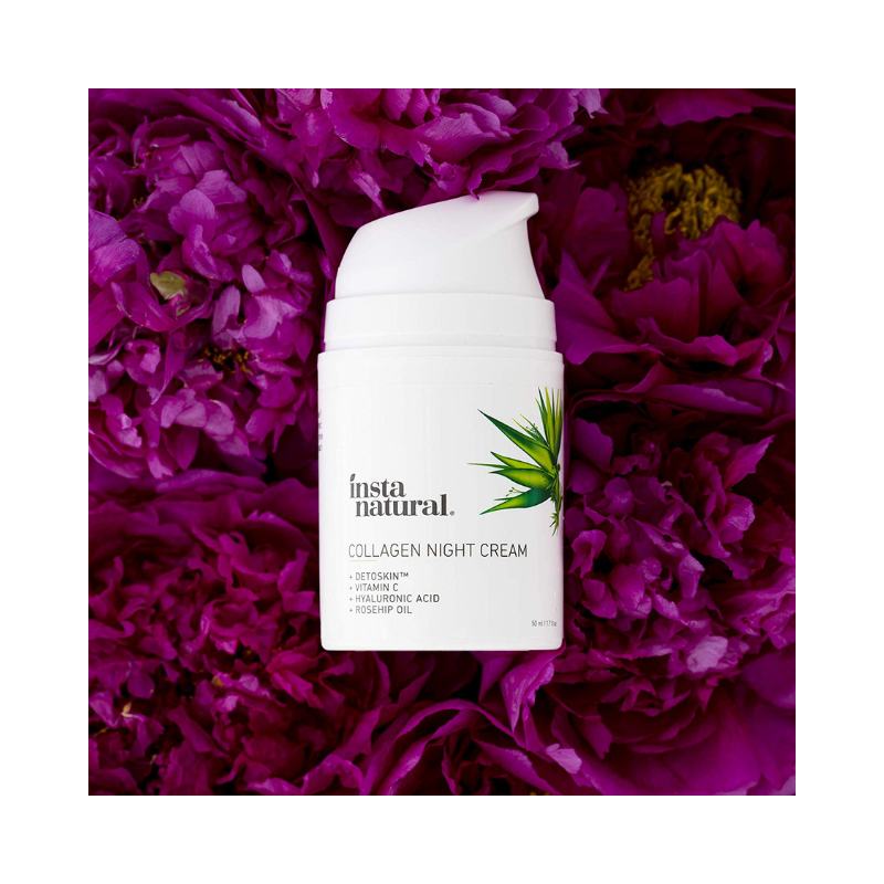InstaNatural Collagen Night Anti Aging Cream Anti Wrinkle