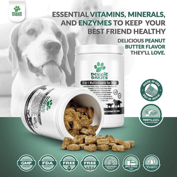 Doggie dailies 5in1 Multivitamin for Dogs Your Essentials
